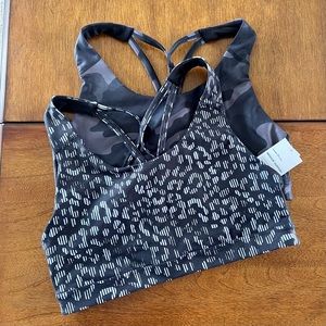 Old Navy strappy sports bras